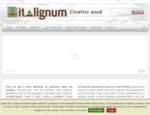 Tablet Screenshot of italignum.com